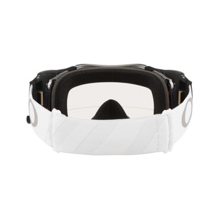 Gafas OAKLEY Airbrake MX - Tuff Blocks White Race-Ready Roll-Off / Lente transparente