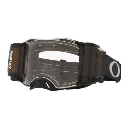 Gafas OAKLEY Airbrake MX - Tuff Blocks Black Gunmetal Race-Ready Roll-Off / Lente transparente