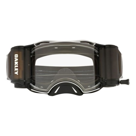 Gafas OAKLEY Airbrake MX - Tuff Blocks Black Gunmetal Race-Ready Roll-Off / Lente transparente