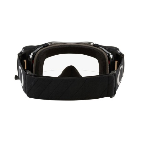 Gafas OAKLEY Airbrake MX - Tuff Blocks Black Gunmetal Race-Ready Roll-Off / Lente transparente