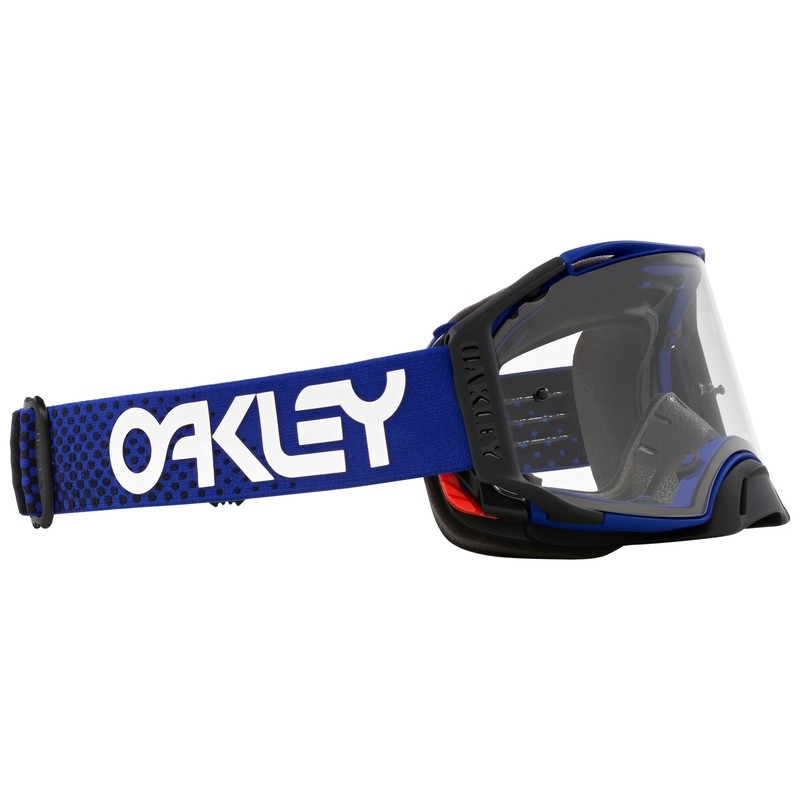Gafas OAKLEY Airbrake MX - Moto Blue B1B Lente transparente
