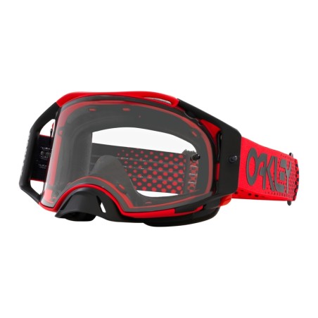 Gafas OAKLEY Airbrake MX - Moto Red B1B Lente transparente