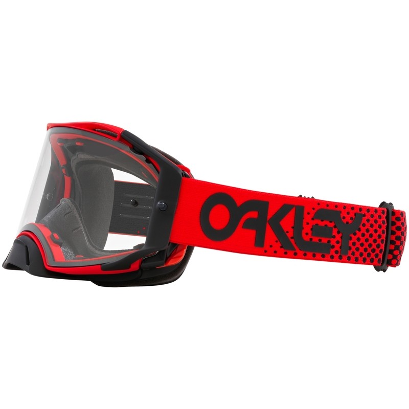 Gafas OAKLEY Airbrake MX - Moto Red B1B Lente transparente