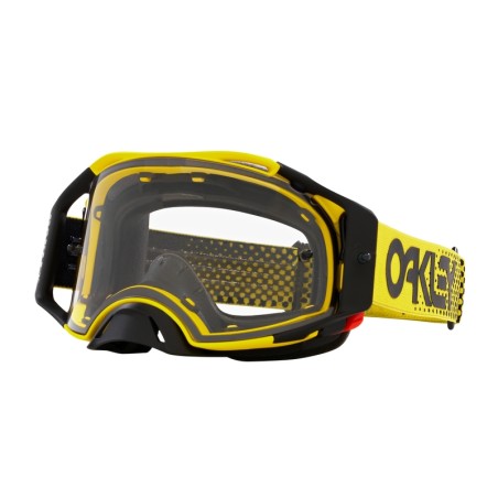 Gafas OAKLEY Airbrake MX - Moto Yellow B1B Lente transparente