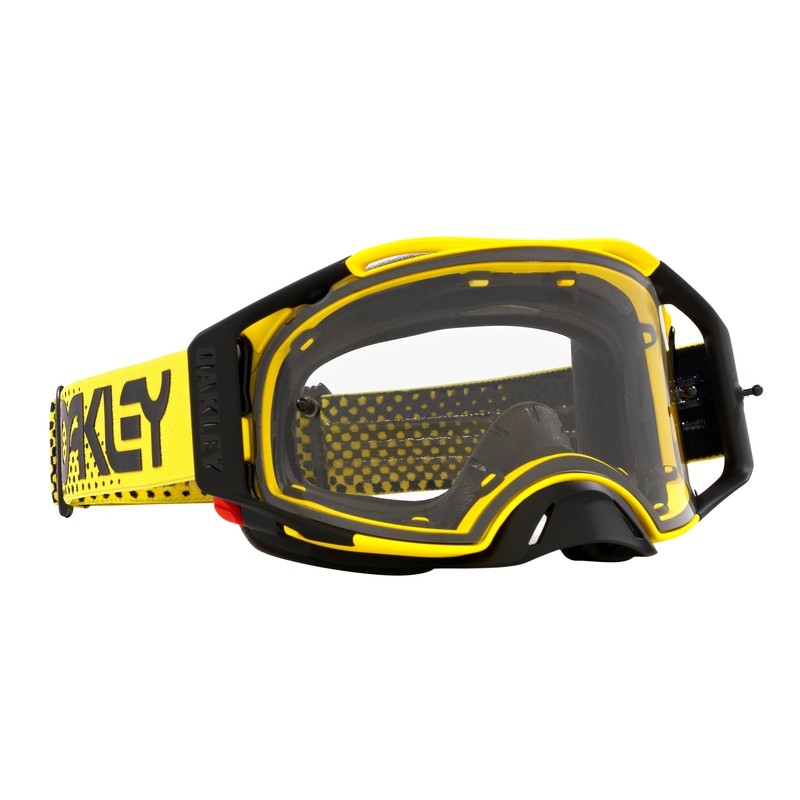 Gafas OAKLEY Airbrake MX - Moto Yellow B1B Lente transparente