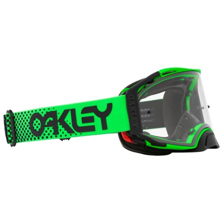 Gafas OAKLEY Airbrake MX - Moto Green B1B Lente transparente