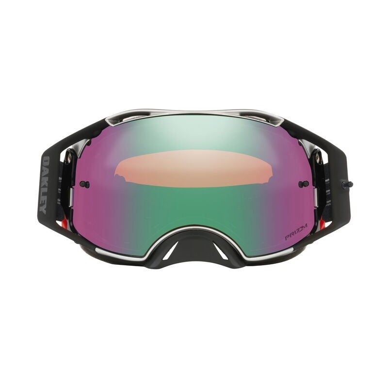 Gafas OAKLEY Airbrake MX - Tuff Blocks Black Gunmetal / Lente Prizm Mx Jade Iridium