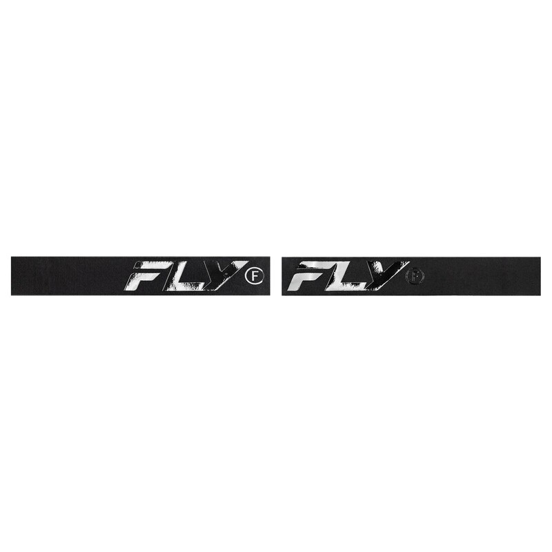 Gafas FLY RACING Zone - Negro / Negro - Lente Sky Blue / Ahumado