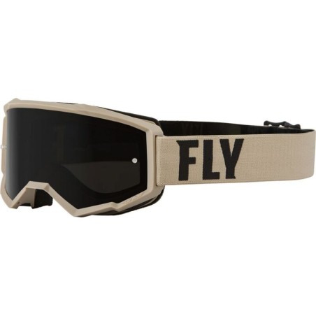 FLY RACING Focus Sand Goggle Khaki/Brown W/ Dark Smoke Lens
