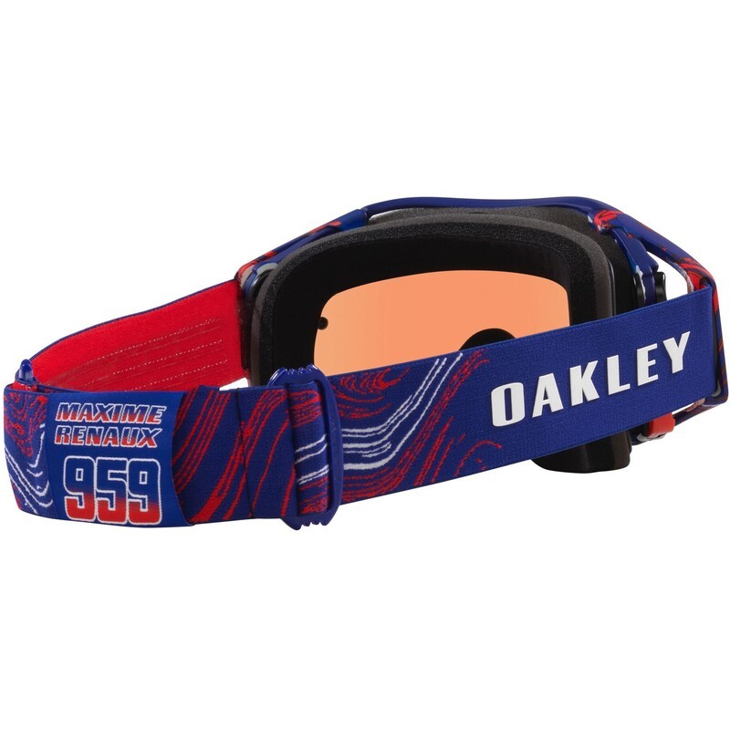 Gafas OAKLEY Airbrake MX - Renaux Signature / Lente Prizm MX Torch Iridium