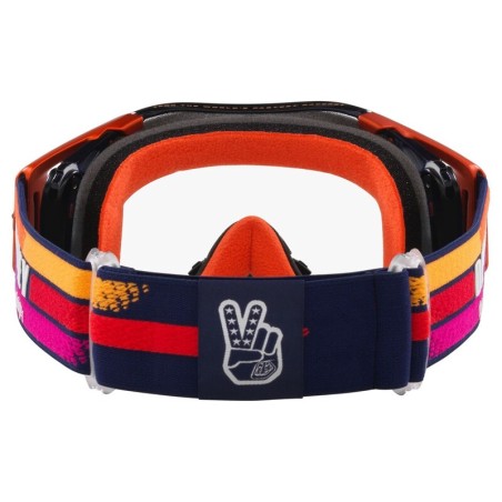 Gafas OAKLEY Airbrake MX - TLD Navy Sunrise / Lente Transparente