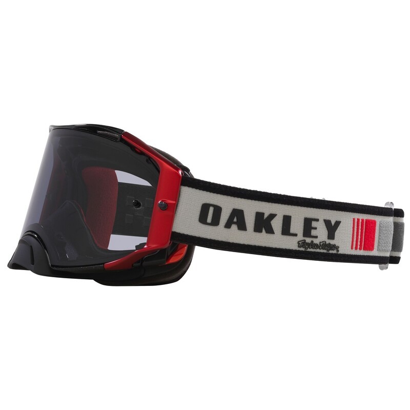 Gafas OAKLEY Airbrake MX - TLD Grey Blocks / Lente Ahumado claro