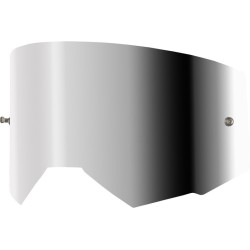 Lente de recambio FLY RACING con soportes para Tear-Offs - Silver Mirror / Ahumado