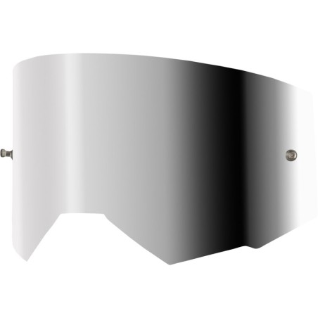 Lente de recambio FLY RACING con soportes para Tear-Offs - Silver Mirror / Ahumado