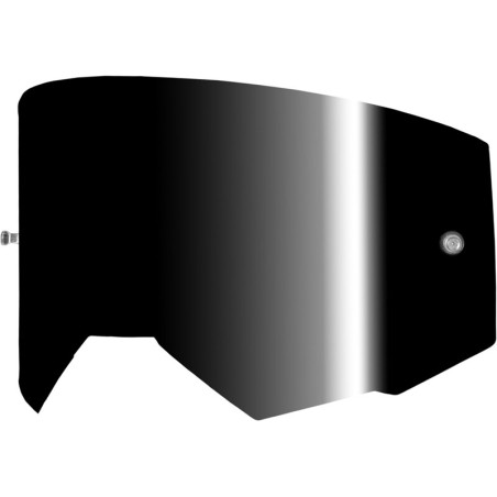 Lente de recambio FLY RACING con soportes para Tear-Offs - Black Mirror / Ahumado