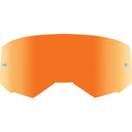 Lente de recambio FLY RACING con soportes para Tear-Offs - Orange Mirror / Ahumado