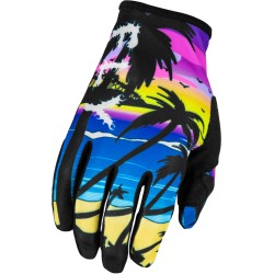 Guantes FLY RACING Lite Malibu - Rosa / Azul / Arena