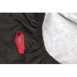 Funda cubremoto exterior VECTOR Black Cotton para Moto/Scooter - Negro - L 2