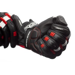 Guantes (Hombre) RST PILOT Negro/Rojo/Blanco , Talla 12/2XL 2