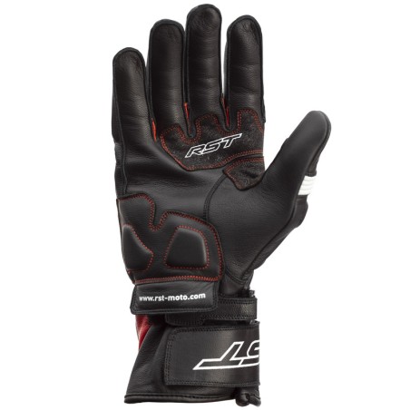 Guantes (Hombre) RST PILOT Negro/Rojo/Blanco , Talla 12/2XL