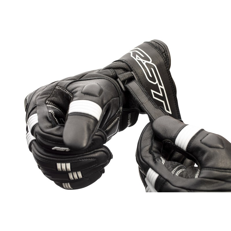 Guantes (Hombre) RST PILOT Negro/Blanco , Talla 9/M