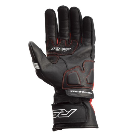 Guantes (Hombre) RST PILOT Negro/Rojo/Blanco , Talla 8/S