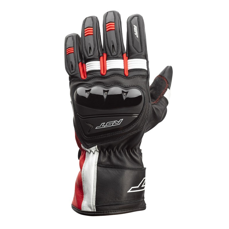 Guantes (Hombre) RST PILOT Negro/Rojo/Blanco , Talla 11/XL