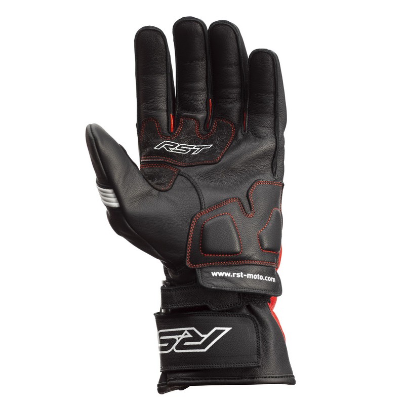 Guantes (Hombre) RST PILOT Negro/Rojo/Blanco , Talla 11/XL