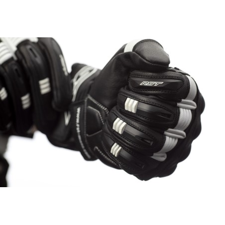 Guantes (Hombre) RST PILOT Negro/Blanco , Talla 8/S