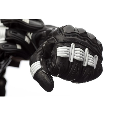 Guantes (Hombre) RST PILOT Negro/Blanco , Talla 12/2XL