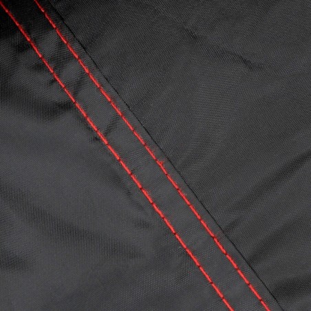 Funda cubremoto interior/exterior VECTOR H2O para Moto/Scooter con baúl y pantella grande - Negro - XL