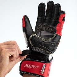 Guantes RST TracTech Evo 4 CE hombre - Rojo / Blanco / Negro 2
