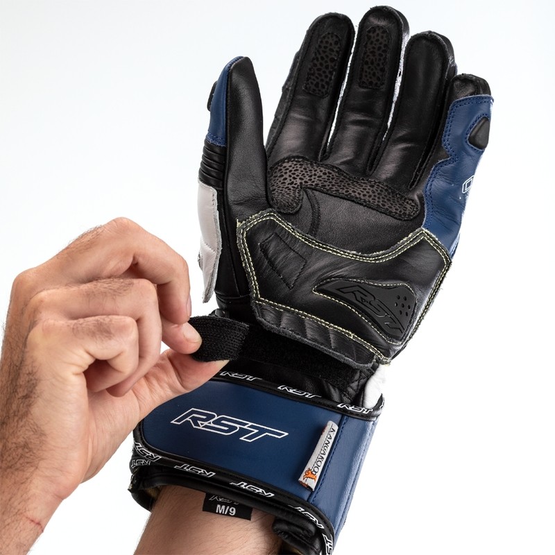 Guantes RST TracTech Evo 4 CE hombre - Azul / Blanco / Negro