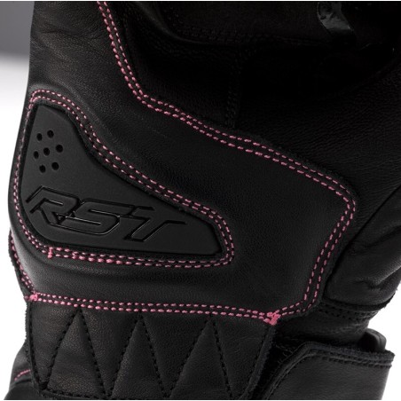 Guantes mujer RST S1 CE Rosa Flúor