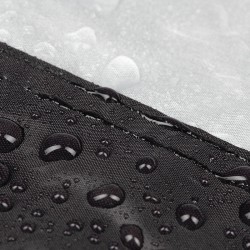 Funda cubremoto para exterior OXFORD Aquatex - Moto / Scooter con pantalla grande - Negro / Plata - S 2