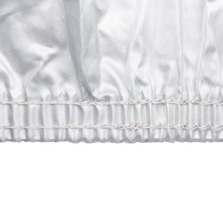 Funda cubremoto para exterior OXFORD Rainex - Moto / Scooter con baúl - Negro / Plata - L