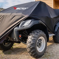 Funda de protección exterior VECTOR para ATV / Quad - Negro - XL