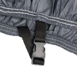 Funda cubremoto para interior OXFORD Dormex - Moto / Scooter - Negro / Plata - M 2