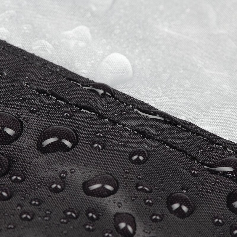 Funda cubremoto para exterior OXFORD Aquatex - Moto / Scooter con baúl - Negro / Plata - L