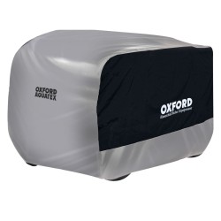 Funda de protección para exterior OXFORD Aquatex - ATV / Quad - Negro / Plata - S
