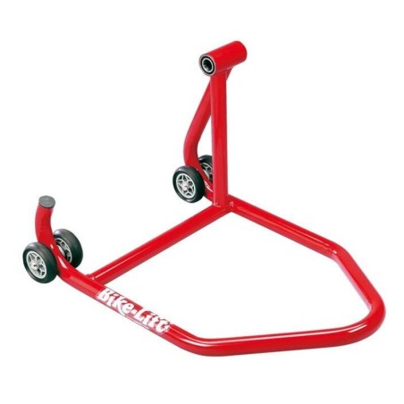Caballete trasero para basculantes monobrazo BIKE LIFT derecho rojo - RS-16/R
