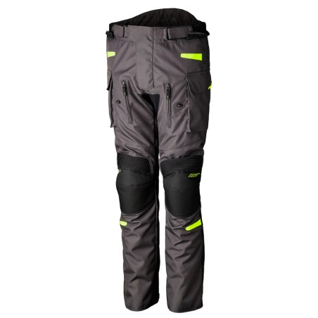 Pantalón textil RST Endurance CE hombre - Grafito / Amarillo Flúor
