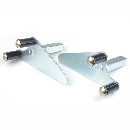 Kit completo caballetes paddock BIHR delantero y trasero + 3 soportes