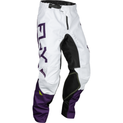 Pantalón FLY RACING Kinetic Reload - Deep Purple / Blanco / Hi-Vis