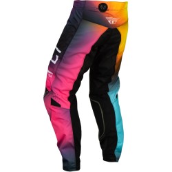 Pantalón infantil FLY RACING Kinetic Prodigy - Fucsia / Electric Blue / Hi-Vis 2