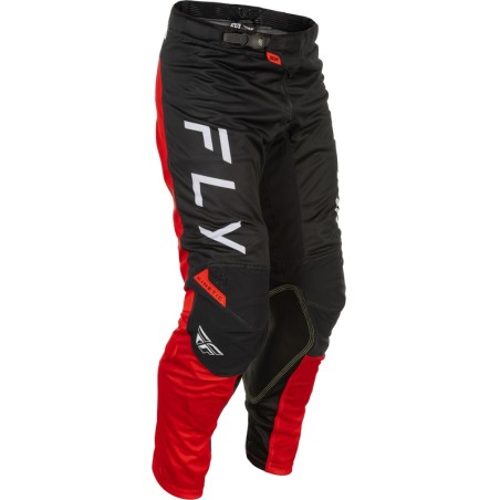 Pantalón FLY RACING Kinetic Mesh - Negro / Rojo