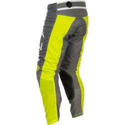 Pantalón FLY RACING Kinetic Mesh - Gris / Amarillo 2
