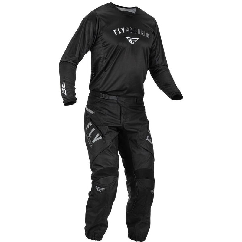 FLY RACING Patrol Pants Black/White Sz 30