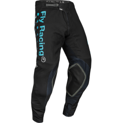 Pantalón FLY RACING Evolution DST S.E. Strobe - Negro / Electric Blue