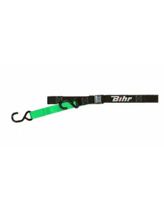 Correas con hebilla  bicolores BIHR negro/verde